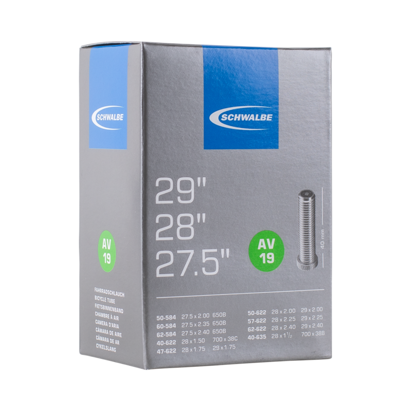 Schwalbe AV19 Inner Tube 29/27.5 X 1.50-2. 35-1