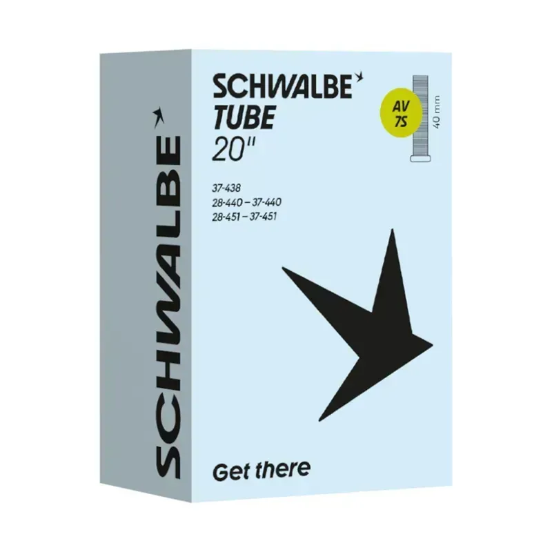 Schwalbe AV7 Inner Tube 20 X 1.50-2. 50-4