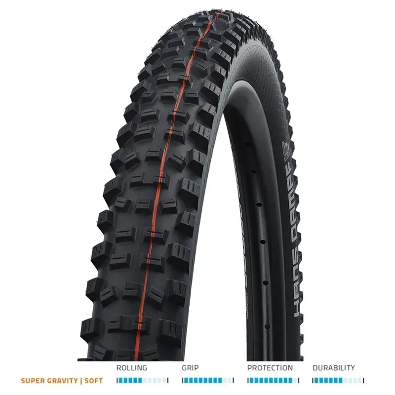 Schwalbe New Hans Dampf Addix Mountain Bike Tyre - 27.5x2.35