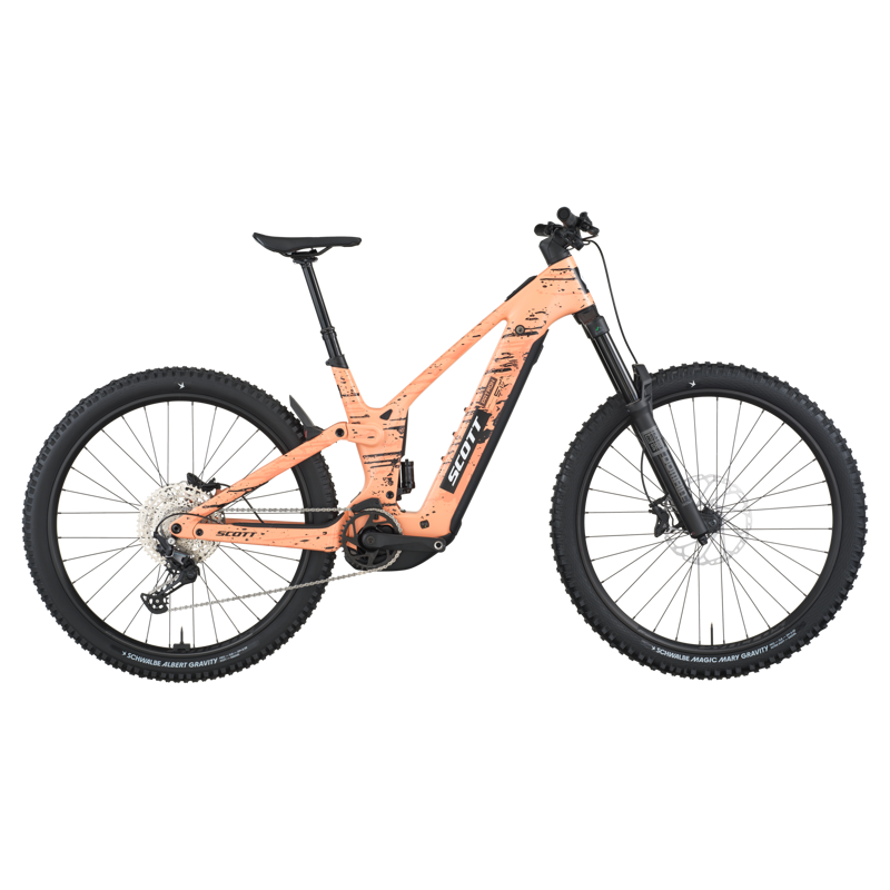 Scott Patron ST 910 eMountain Bike in Reef Pink