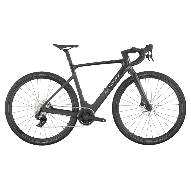 Scott Solace  Gravel eRIDE 30 in Carbon Black