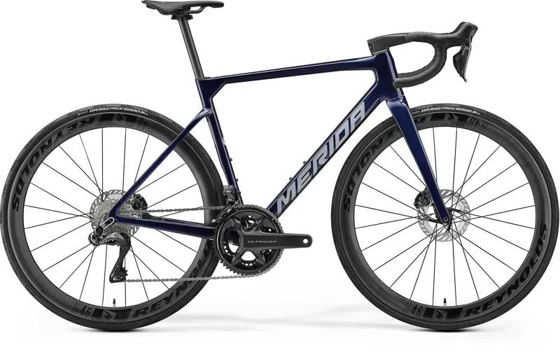 Merida Scultura 9000 Road Bike in Starfield Purple Silver