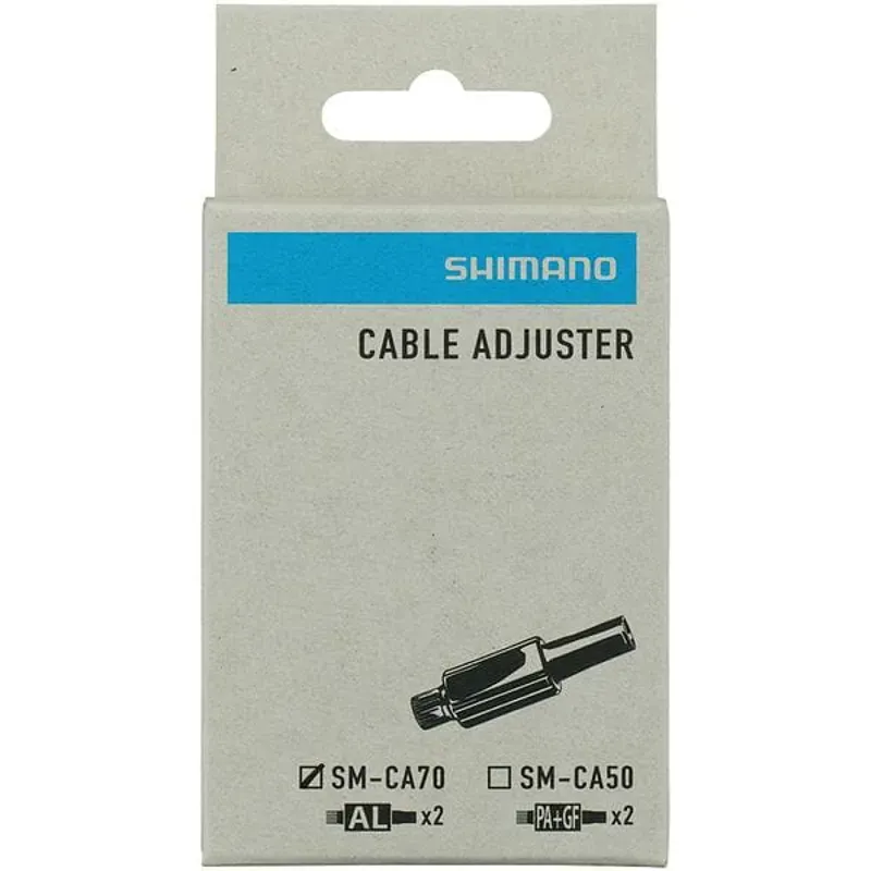 Shimano Spares Inline Gear Cable Adjuster in Silver-2