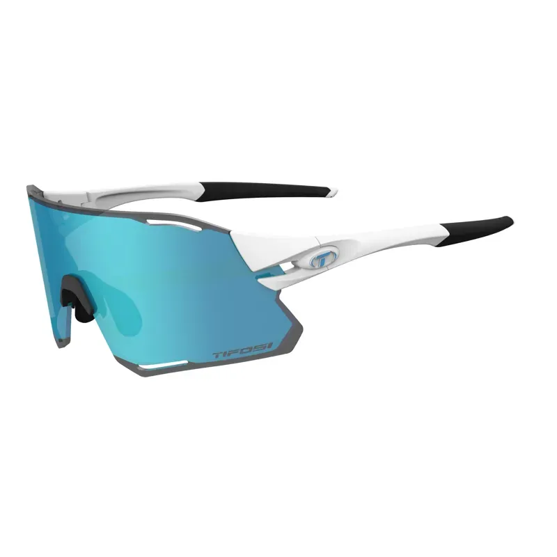 Tifosi Rail Race Interchangeable Clarion Lens Sunglasses in White