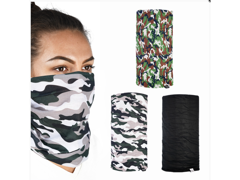Oxford Comfy Buff - Camo 3 pack click to zoom image