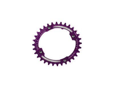 Hope Tech Oval Retainer Ring 32T STANDARD OVAL Purple  click to zoom image