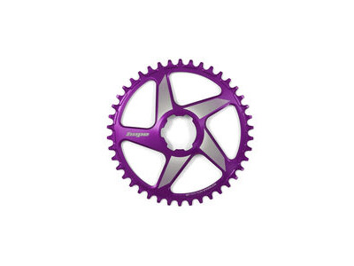 Hope Tech Spiderless RX ChainRing 38T SPIDERLESS RX Purple  click to zoom image