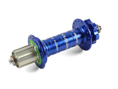 Hope Tech PRO 4 Fatsno Rear 190mm QR Hope Freehub Blue  click to zoom image