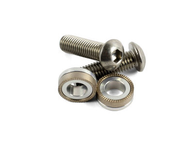 Hope Tech M10 Stainless Steel bolts/washers(Pair) DOMED