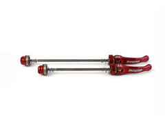 Hope Tech Quick Release Skewer Pair Road 130mm 130 PAIR Road Red  click to zoom image