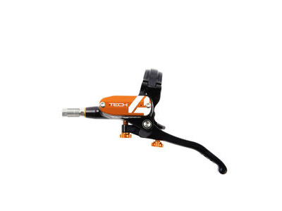 Hope Tech Tech 4 Master Cylinder Complete Right Black/Orange  click to zoom image