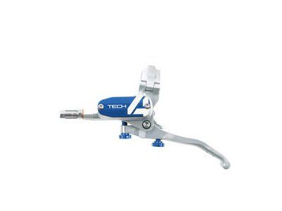 Hope Tech Tech 4 Master Cylinder Complete Left Silver/Blue  click to zoom image