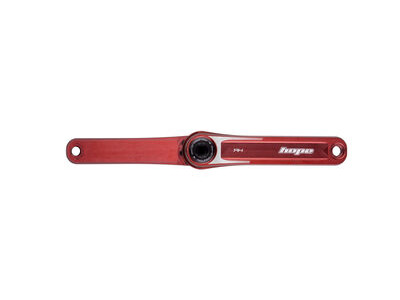 Hope Tech RX Crankset 68mm Wide - No Spider  Red  click to zoom image