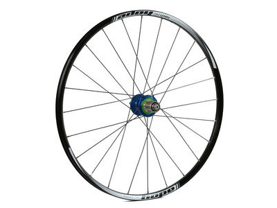 Hope Tech Rear Wheel - 26 XC - Pro 4 24H Shimano Alloy HG Freehub Blue  click to zoom image