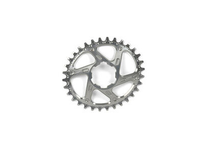 Hope Tech Hope Oval Spiderless Retainer Ring 34T Silver  click to zoom image