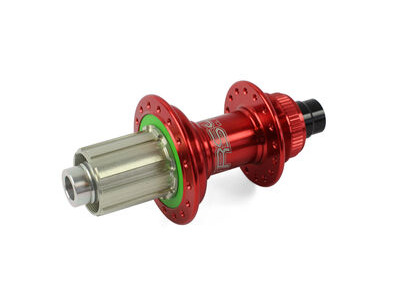 Hope Tech RS4 C/Lock Rear 24H  - 12mm 24H 142 Campag Red  click to zoom image