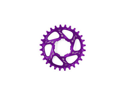 Hope Tech Hope Spiderless Retainer Ring 28T Purple  click to zoom image
