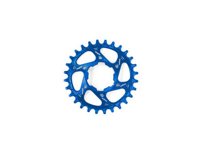 Hope Tech Hope Spiderless Retainer Ring 28T Blue  click to zoom image
