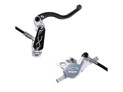 Hope Tech XCR Pro X2 - UK Spec Rear Left Silver  click to zoom image