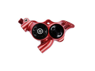 Hope Tech RX4+ Caliper Complete - FM - DOT  Red  click to zoom image