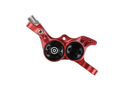 Hope Tech RX4+ Caliper Complete - PM - DOT  Red  click to zoom image
