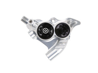 Hope Tech RX4+ Caliper Complete - FM +20 - DOT  Silver  click to zoom image