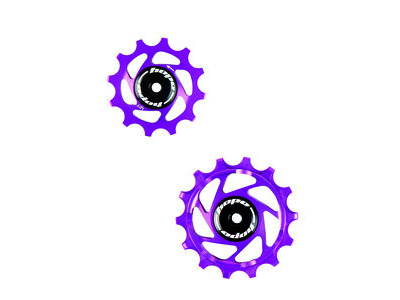 Hope Tech 14T/12T Jockey Wheels - Pair  Purple  click to zoom image