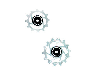 Hope Tech 14T/12T Jockey Wheels - Pair  Silver  click to zoom image