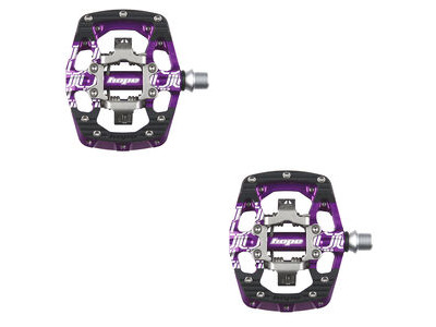 Hope Tech Union Gravity Pedals - Pair  Purple  click to zoom image