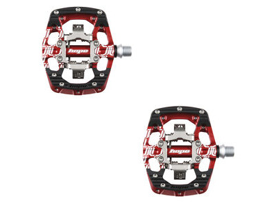 Hope Tech Union Gravity Pedals - Pair  Red  click to zoom image