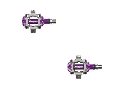 Hope Tech Union Race Pedals - Pair  Purple  click to zoom image