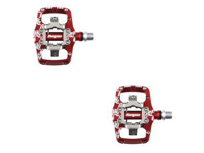 Hope Tech Union Trail Pedals - Pair  Red  click to zoom image
