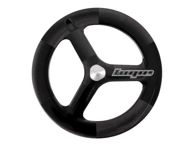Hope Tech Front Track Wheel - Tri-Spoke - STD Axle click to zoom image