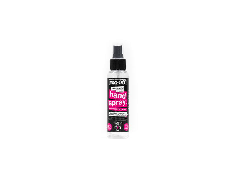 Muc-Off Sanitising Hand Spray 50ml click to zoom image
