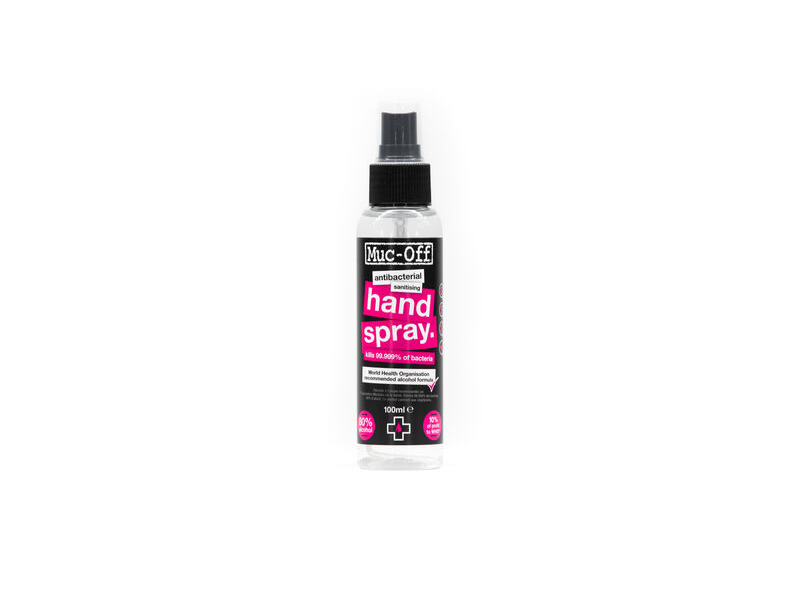 Muc-Off Sanitising Hand Spray 100ml click to zoom image
