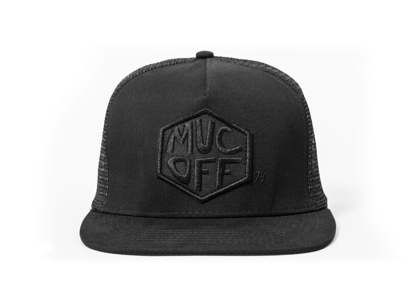 Muc-Off Works snapback mesh Trucker Hat click to zoom image