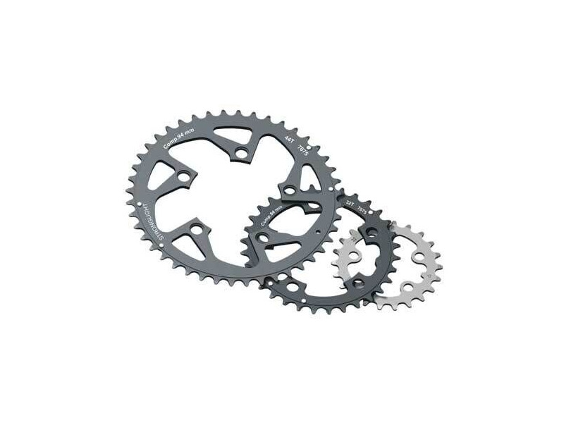 Stronglight 094PCD Type XC 7075-T6 Series 5-Arm MTB Chainrings 36T click to zoom image