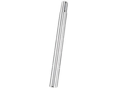 Ergotec Straight Seat Post in Silver - 300mm Candle