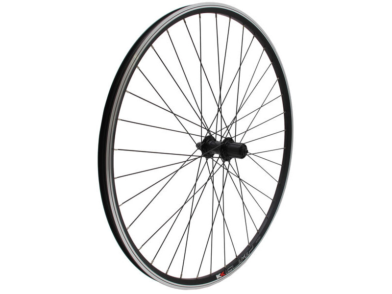 KX Wheels MTB 27.5" 650B Doublewall Q/R Wheel Rim Brake in Black (Front) click to zoom image
