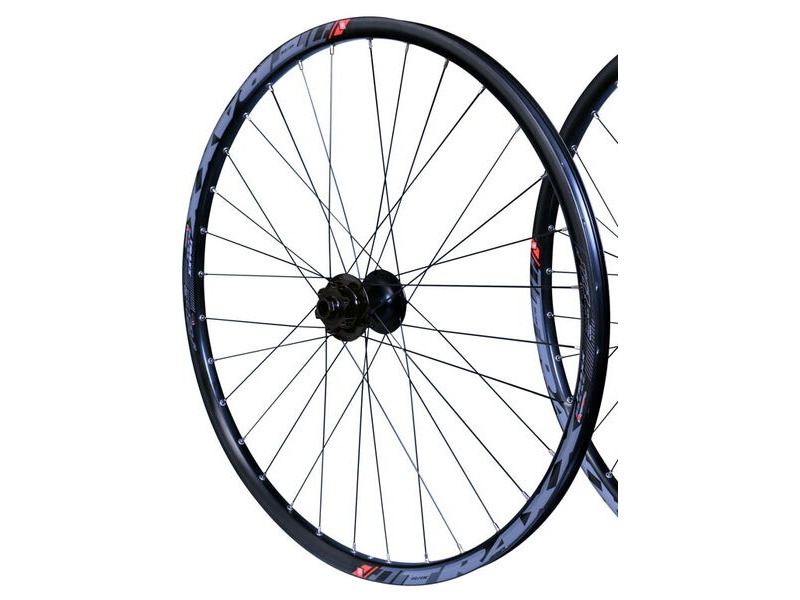 Velox Trucky 30mm 29er Front Disc 15mm Boost Black Wheel click to zoom image