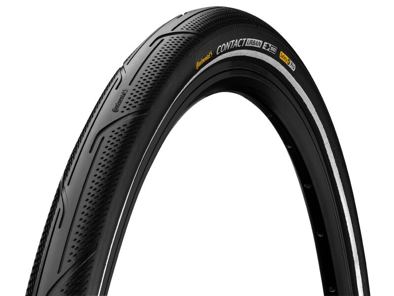 Continental Contact Urban Tyre in Black/Reflex (Wired) 20 x 1.25" click to zoom image