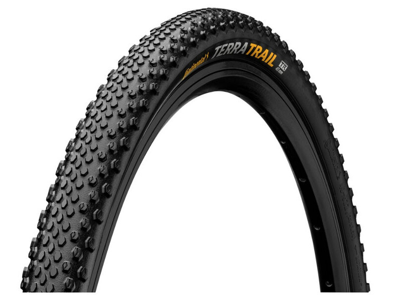 Continental Terra Trail ShieldWall Tubeless-Ready Gravel in Black 700 x 35mm click to zoom image