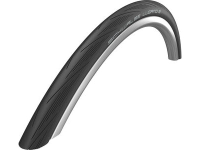 Schwalbe Lugano II Active-Line Tyre (Wired) 700 X 25MM 700 x 25mm Black/Red
