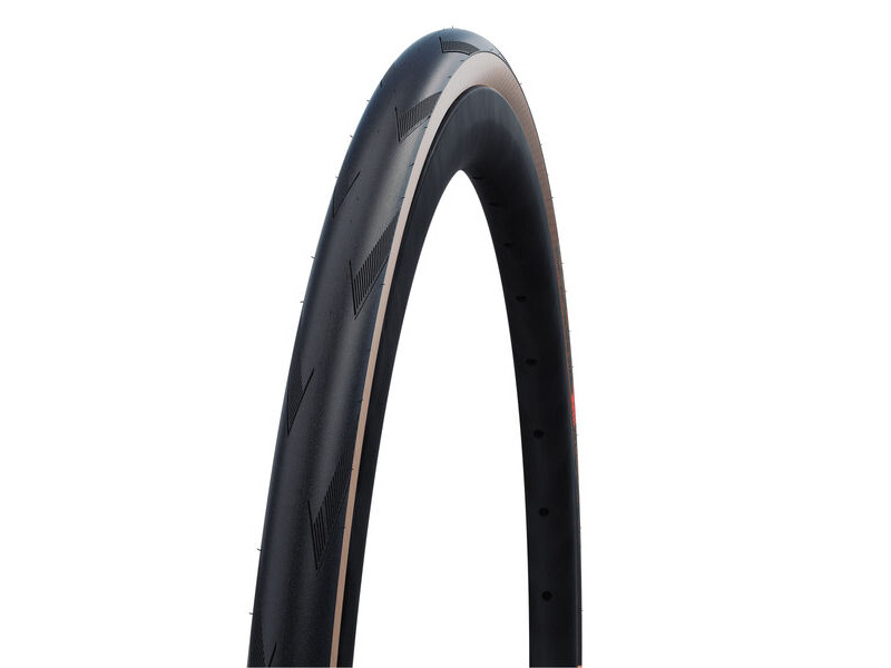 Schwalbe Schwalbe Pro One Tube-Type Addix-Race Evolution V-Guard Super Race Tyre in Trans/Skin (Folding) 700 x 30mm click to zoom image