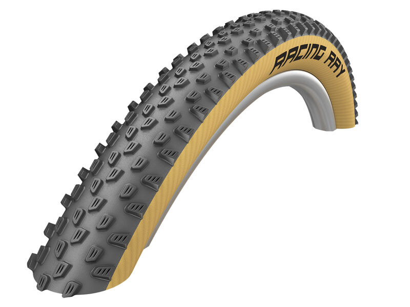 Schwalbe Racing Ray TLE Addix Speed Evolution SnakeSkin Tyre in Classic Skin (Folding) 29 x 2.35" click to zoom image