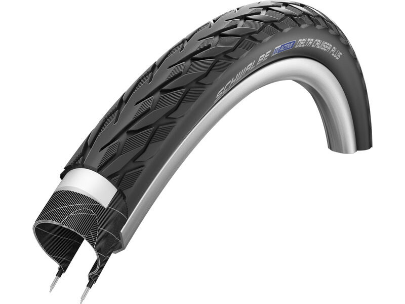 Schwalbe Delta Cruiser Plus Active Line PunctureGuard Tyre Black/Ref (Wired) 29 x 2.00" click to zoom image