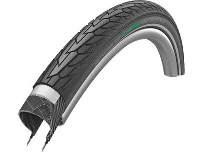 Schwalbe Road Cruiser Plus Active-Line Tyre in Black/Reflex (Wired) 20 x 1.75"
