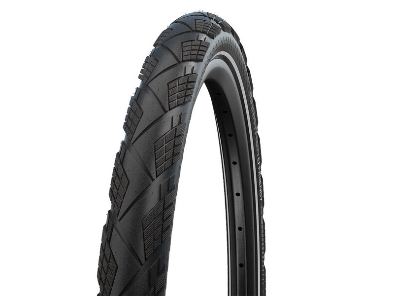 Schwalbe Marathon Efficiency Super Race V-Guard Touring Tyre in Black/Reflex (Folding) 29 x 2.15" 29 x 2.15" click to zoom image