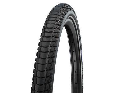 Schwalbe 2023 Marathon Plus Tour SmartGuard Touring Tyre in Black/Reflex (Wired) 700 x 47mm