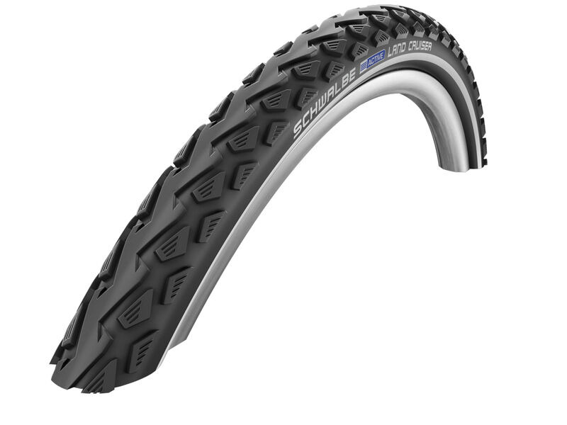 Schwalbe Land Cruiser Kevlar Tyre (Wired) 26 x 1.75" Black click to zoom image